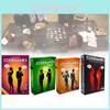 Jogo de Tabuleiro Guaxinins Coloridos com Cartas de Papel Duráveis para União Familiar e Engajamento
