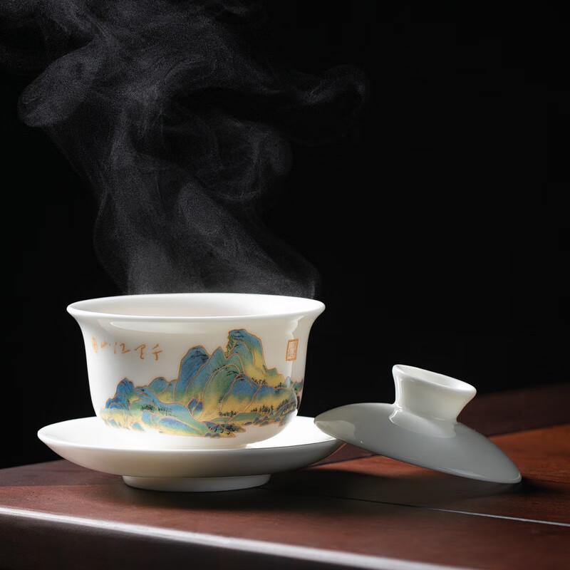 Dehua White Porcelain Gaiwan Tea Bowl