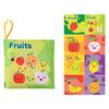 Soft Baby Fabric Book Interactive Sensory Activity Cloth Book For Babies First Educational Montessori Early Learning Game