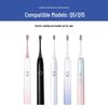 Compatible with Qianshan Q5/Q15 Toothbrushes - High-Quality, Soft Bristle Replacement Heads