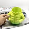 Creative Down Jacket Pen Holder, Office Decoration, Classroom Desktop Pen Holder, Holiday Gift