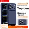DIVI Official Genuine Liquid Silicone Case for iPhone 17 Pro Max, Full Coverage Shockproof Skin-Friendly Deep Blue