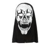 Unisex Halloween Skull Headwear Universal Halloween Latex Mask Screaming Zombie Mask  Costume Party