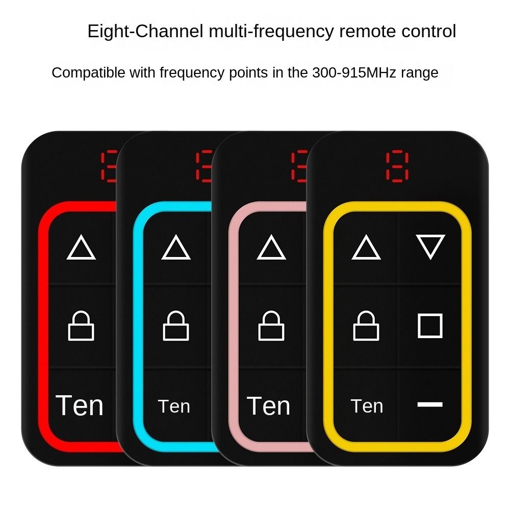 Wireles Garage Control Door Remote 300-915mhz Garage Door Opener Duplicator  For Gate Garage