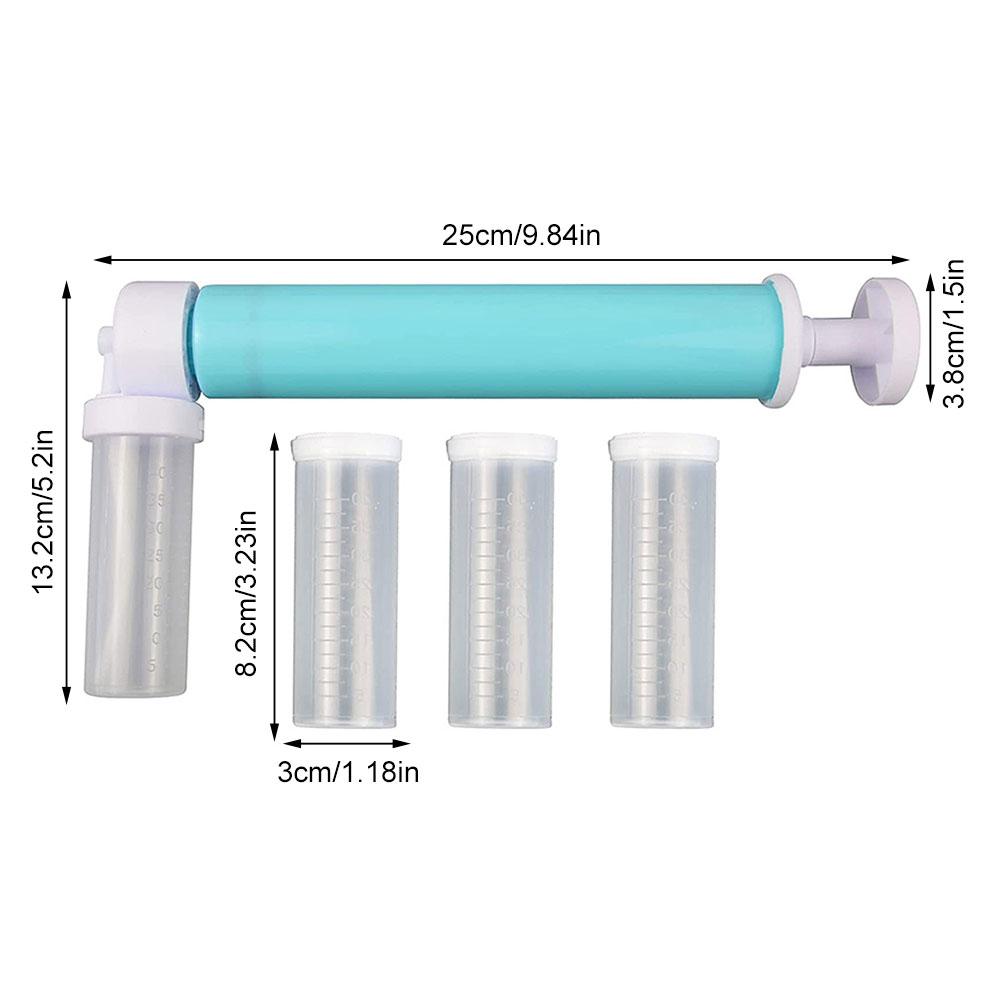 4 buc/set Colorant pentru tort Aerograf Pompă DIY Pistol de pulverizare pentru tort Decorare Pulverizare Colorare Colorare Desert Ustensile de patiserie pentru bucătărie