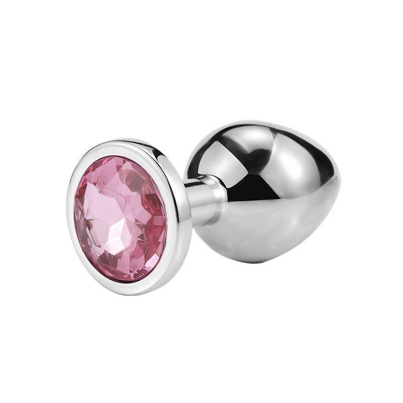 Luxurious Metal Anal Plug For Adults In Various Sizes And Vibrant Colors
