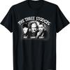 The Three Stooges Moe Larry Curly Grappig Volledige Maat S-5XL Unisex T-shirt