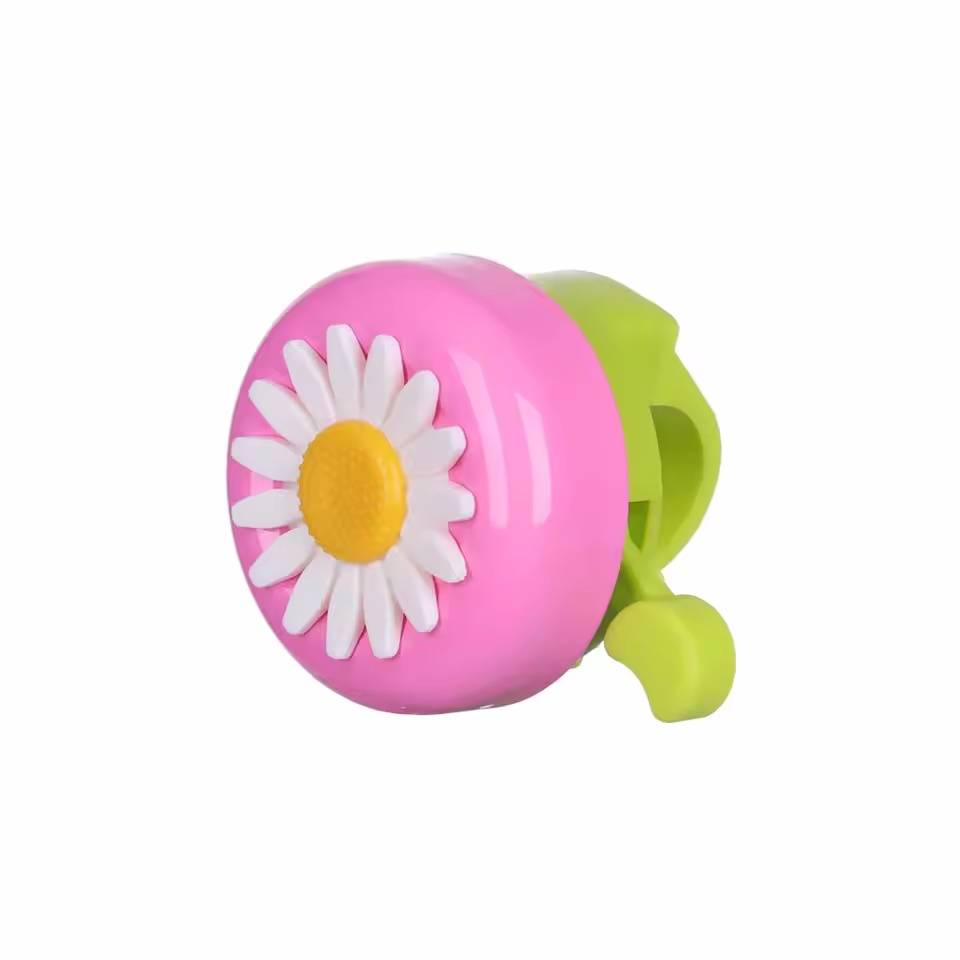 Multi-color Kids Bicycle Bell Daisy Flower Bike Bell Children Cycling Warning Alarm Loud Safety Cycling Handlebar Accessories