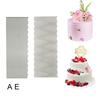 1pcs Stainless Steel Cake Decorating Tools Cake Scrapers Pastry Comb Smoother Decorating Baking Tools Kitchen Baking Mold