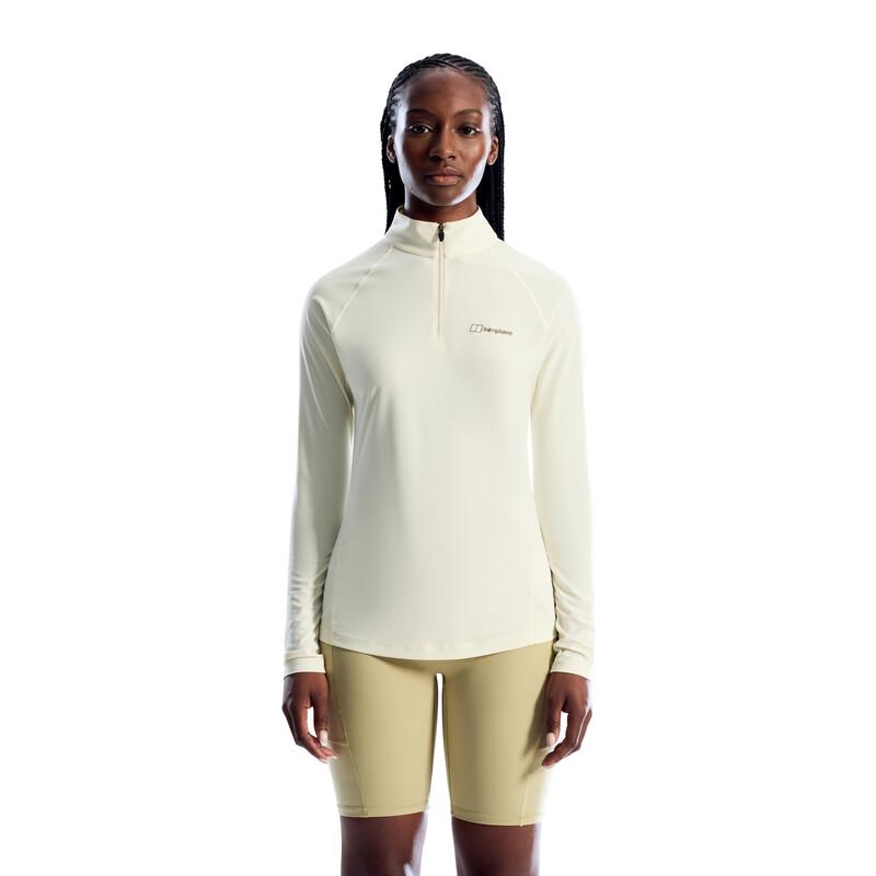 Berghaus Women s 2026 Quick-Dry All-Weather Half-Zip Long Sleeve Top L