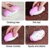 2-Pack Penguin Lint Roller Portable Handheld Fuzz Remover -Cute Mini Lint Remover for Pet Hair & Lint on Clothes, Furniture, Car Seat