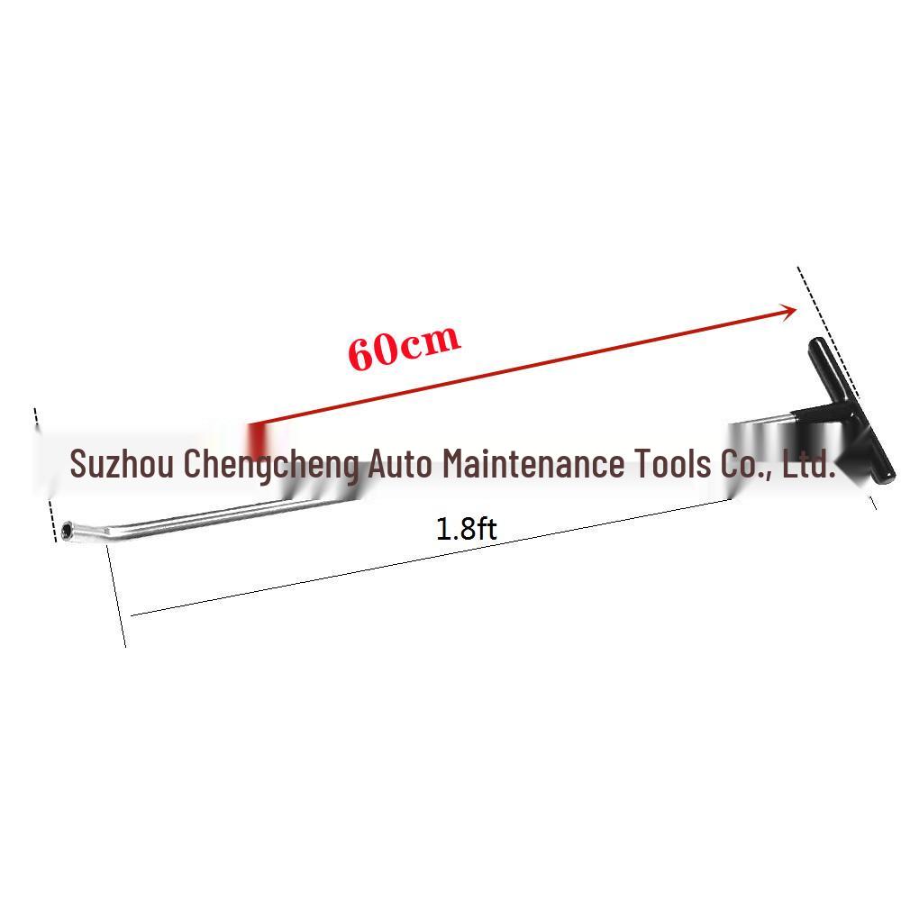 Manganese Steel Dent Repair Pry Tool with Interchangeable Heads