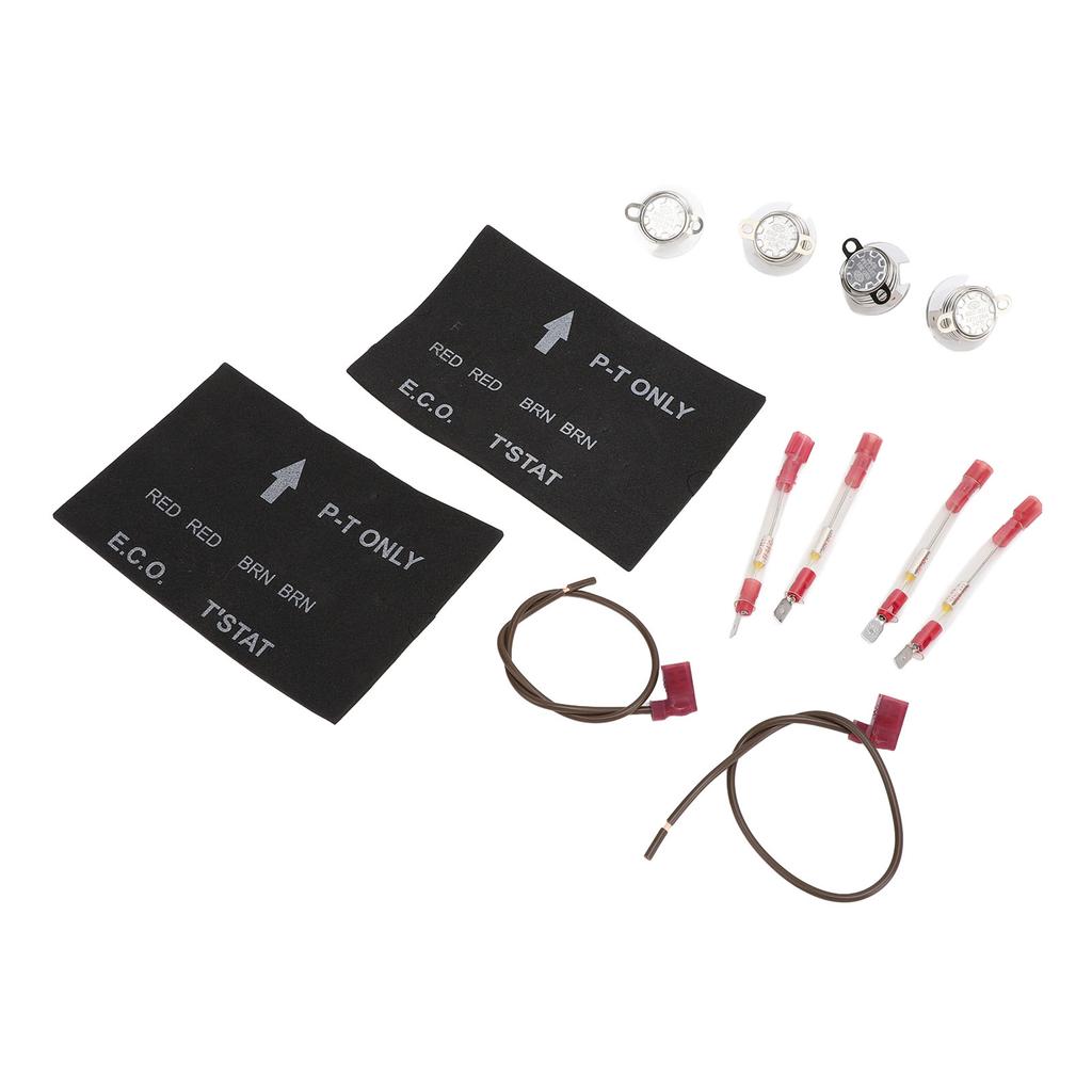 2 Sets RV Water Heater Thermal Cutoff with ECO Thermostat Assembly Kit Enhanced Safety Replacement for Atwood 91447