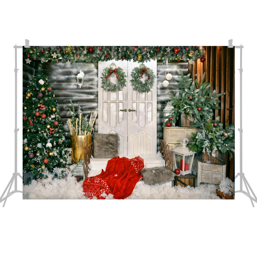 2,1 * 1,5 m / 7 * 5 Fuß Weihnachtshintergrund Fotografie Hintergrund Porträtfotografie Kulissen Foto