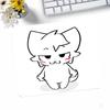 Boykisser Gatto Buffo Tappetino Mouse Mousepad Divertente Mouse Pad Bordo Bloccato Piccolo Per Giocatori Tappetino Scrivania Computer Rettangolare Gomma Antiscivolo