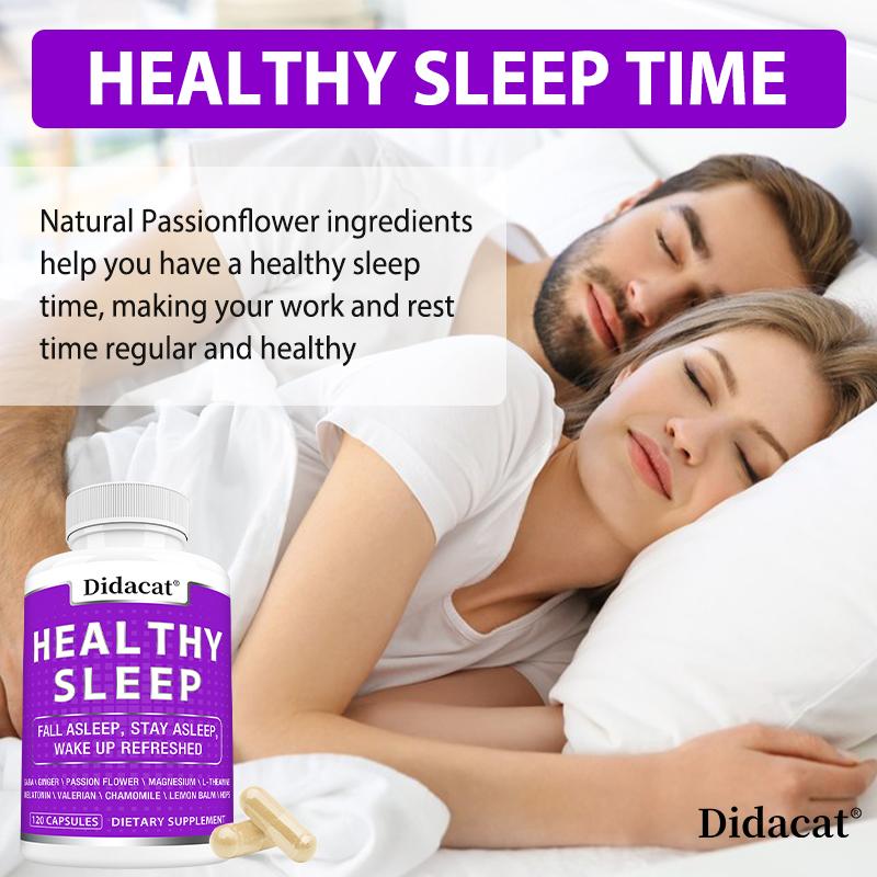 Sleep Improvement Capsules, wake up refreshed, 120 capsules.