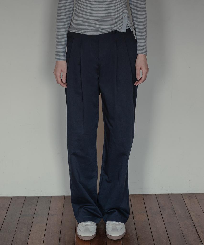 HARDCORE HAPPINESS Hch Classic Pintuck Pants_Navy