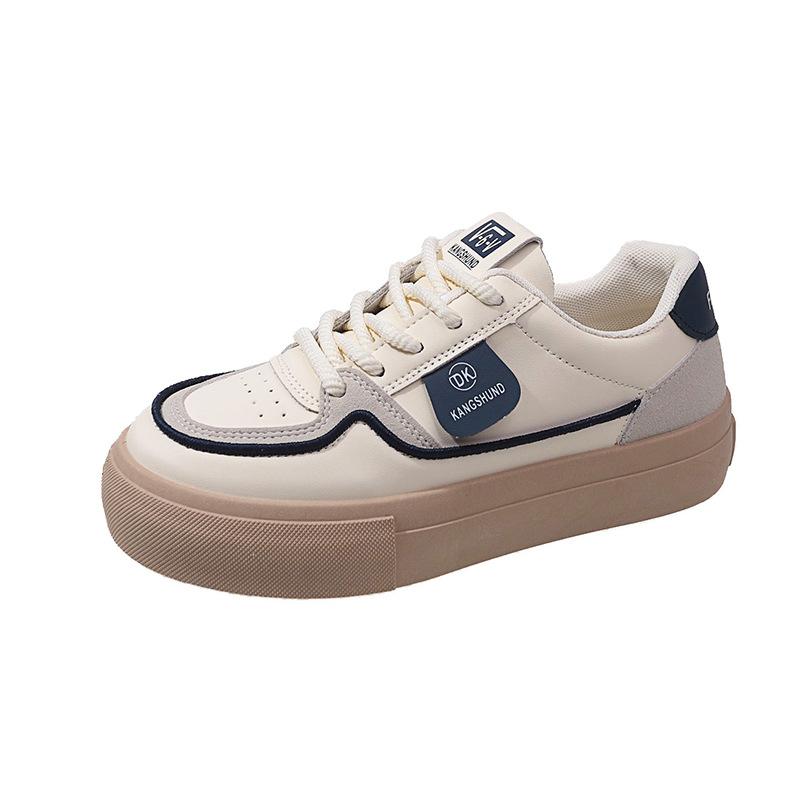 

Удобные кроссовки Forrest Gump на платформе для женщин, весна и осень, универсальные, новые, ретро, белые, повседневные, для сноубординга 40