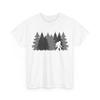 Bigfoot Shirt, Sasquatch Lovers Shirt, Bigfoot Pine Trees Shirt