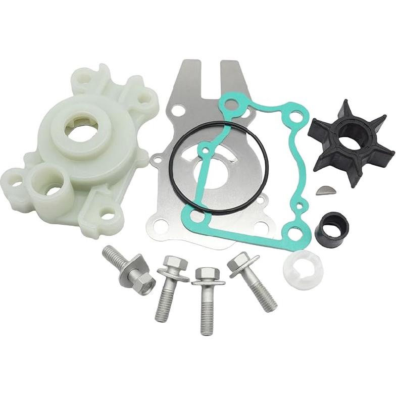 68D-WG078-00 Water Pump Impeller Kit For Yamaha Outboard 2/4 Stroke 4 5 HP Engines 67D-WG078-00-00 6E0-W0078-02-00