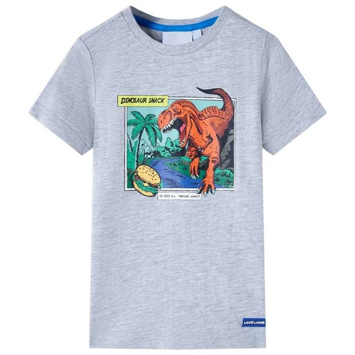 T-shirt enfants gris 92/104/116/128/140