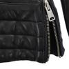 ALLSAINTS Sheep leather leather jacket UK2 black genuine leather Women Used