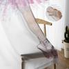 Ballerina Girl Sheer Window Curtains For Living Room Bedroom Modern Voile Tulle Curtains Fabric Drapes For Kitchen
