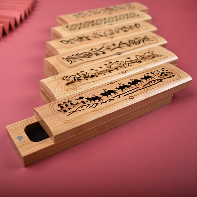 Portable Bamboo Incense Burner for Travel, Home, & Study - Holds Sandalwood & Agarwood, Short Style Design