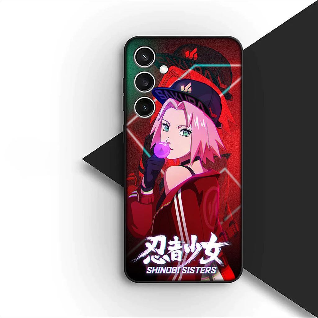 Cover for Samsung Galaxy S20 S22 S21 FE Ultra Plus A07 A17 A15 A16 A25 A57 A37 Phone Case Haruno Sakura Narutos Sasuke Uchiha