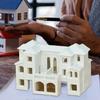 Scara N 1:500 de Vile Model Outland Casă Modernă Scenă Masă de Nisip Model de Clădire Grădină Micropaisaj Ornamente Decorațiuni