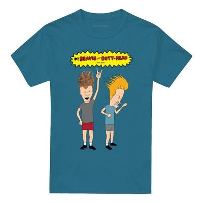 Beavis & Butthead Unisex Adult Metalheads T-Shirt