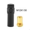 20 Pieces M12 Wheel Lug Nuts with Socket Open End Spare Parts Accessory Replacement