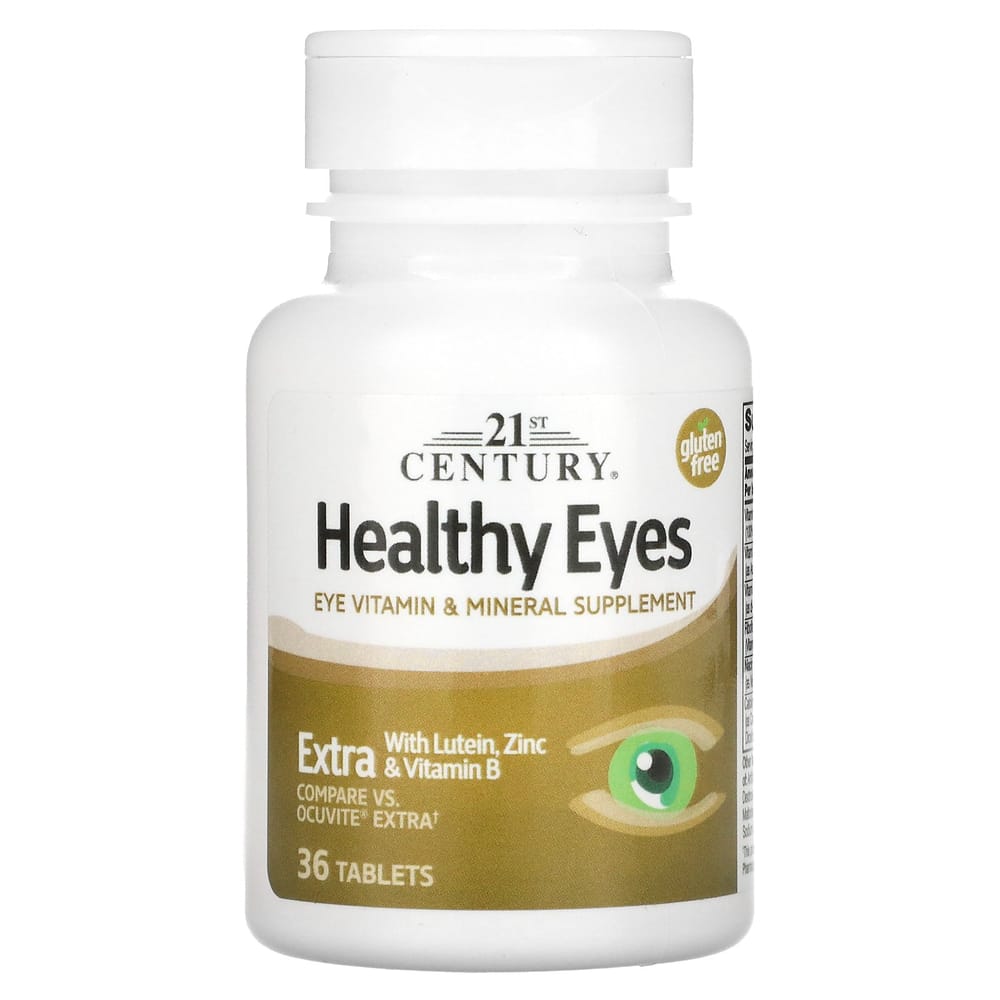 21st Century Sentry Eye Lutein, Zinc & Vitamin B, 36 Tablets