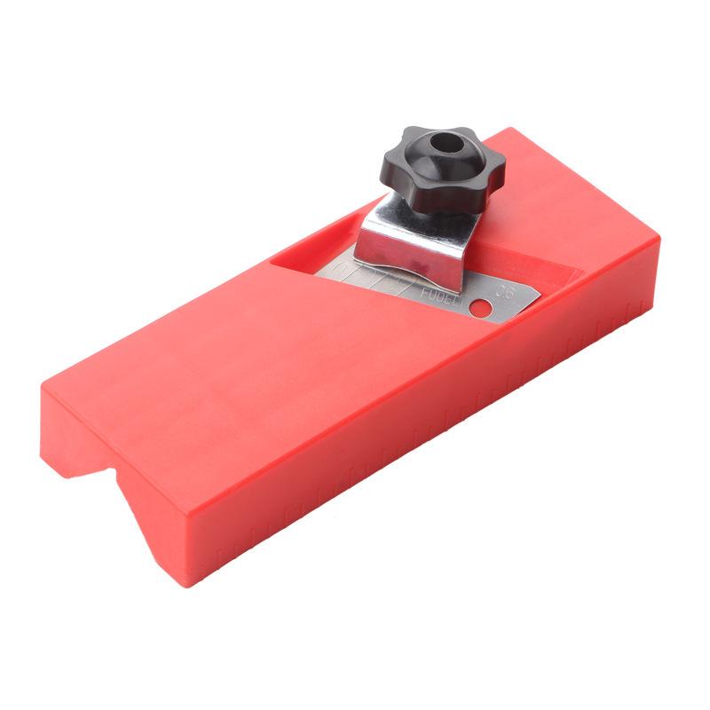 Carpenter's 45° Gypsum Board Chamfer Plane – Polyfiber Sound-Absorbing Manual Tool