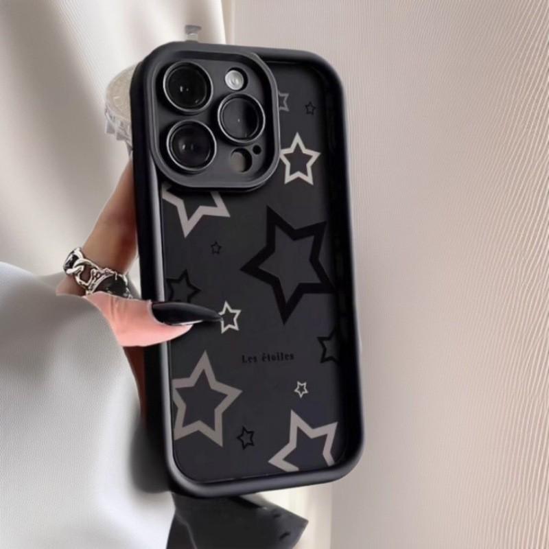 Stars Moon iPhone Case for 13 To 17 Pro Max - Japanese Korean Style