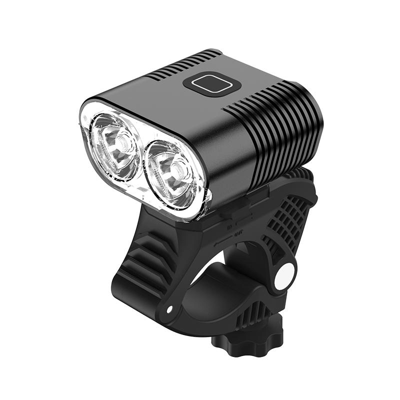 Aluminum Alloy 8.4V Electric Bicycle Headlights Mountain Bike Lights 1500 Lumens LED Waterproof Bicycle Accessories