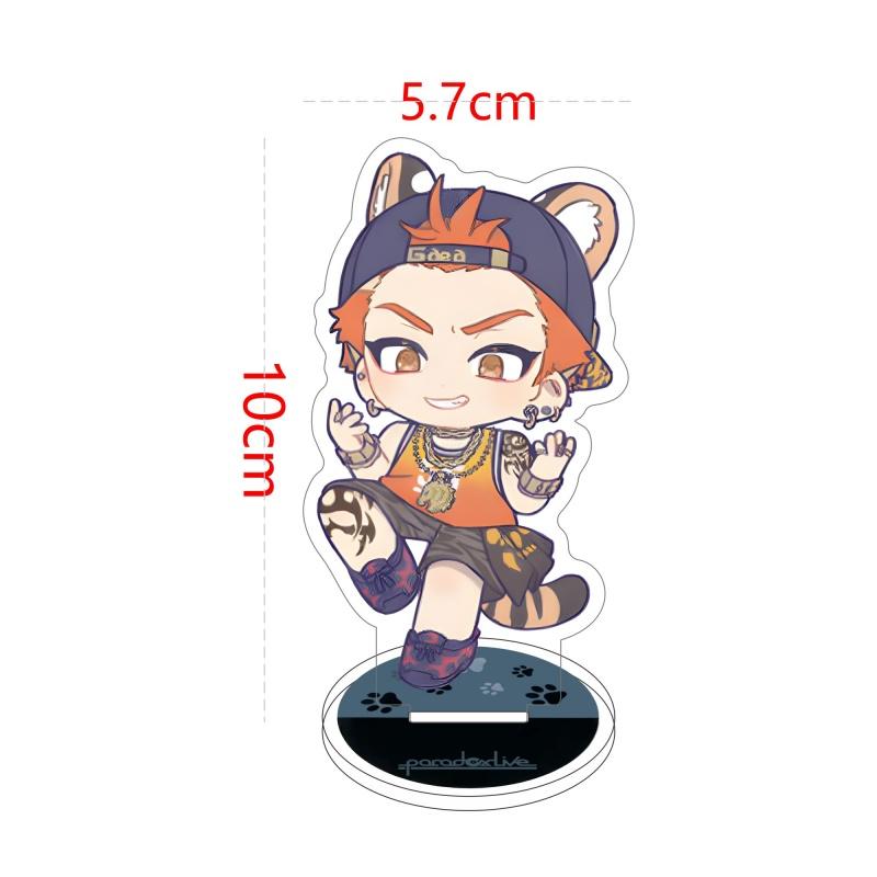 Anime Paradox Live Sugasano Aren Yon Hajun Acrylic Stand Keychain Figure Model Plate Desk Decor Standing Sign Fans Birthday Gift