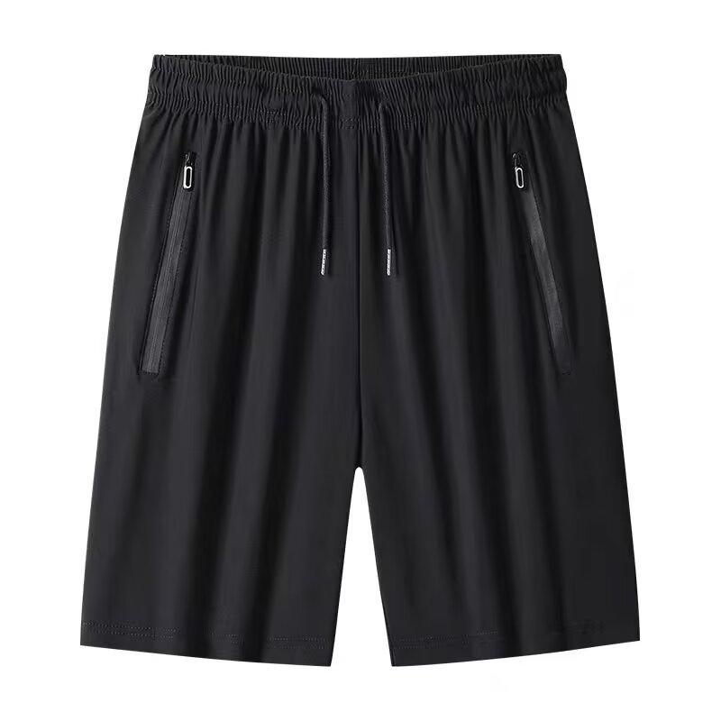 Men's Summer 2026 Ice Silk Quick-Dry Breathable Loose Fit Sports Bermuda Shorts