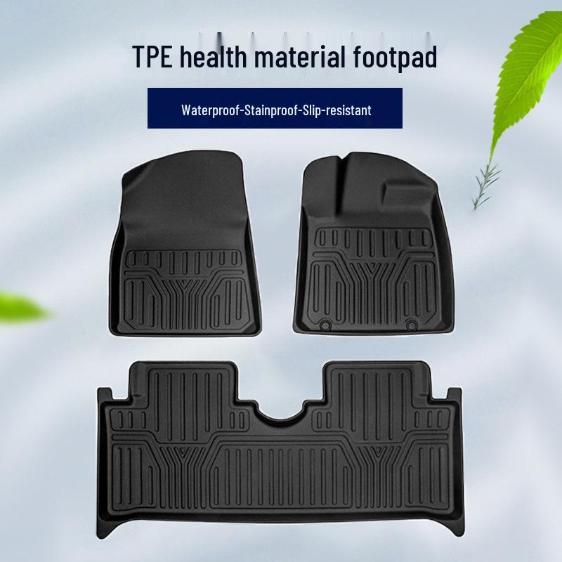Eco-Friendly Odorless TPE Floor Mats for BYD Dolphin RHD, All-Weather Trunk Mat