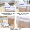 2kg Dog Cat Food Pail Plastic Storage Tank with Measuring Cup Container Moisture-proof Sealed Jar Pet Supplies Accessories