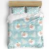 Small Animal Down Comforter Set Bedding Set 3-piece Cover Set