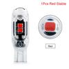 1/4Pcs Car Parking Lights T10 W5W LED Bulbs 3030 5SMD Instrument Lamp Auto License Plate Light
