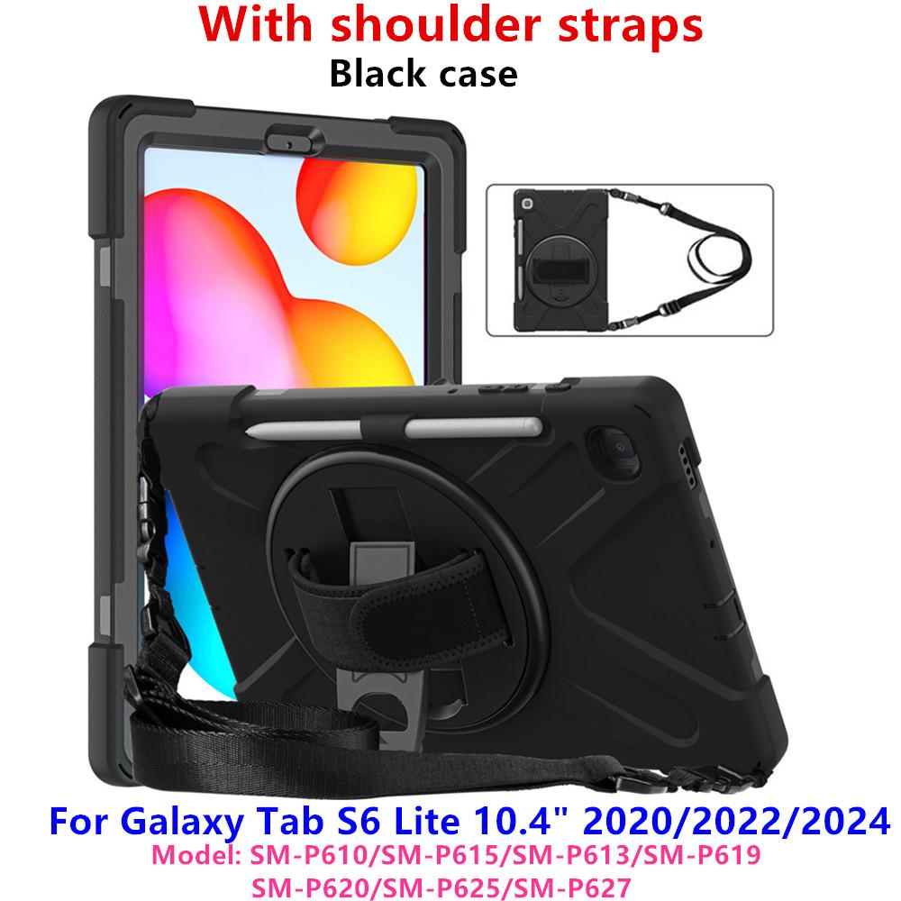 Für Samsung Galaxy Tab S6 Lite 10,4 Zoll 2024/2022/2020 Kinderhülle Stoßfeste Tablet-Hülle für Tab S6 Lite SM-P620 P613 P619 Hülle