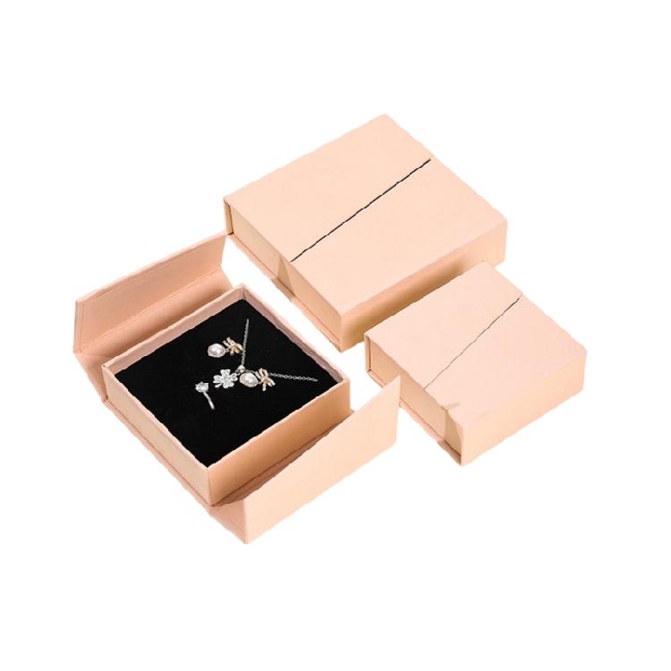 Travel Friendly Jewelry Organiser with Double Flip Lid Magnetic Closure Earring Necklace Rings Storage Case
