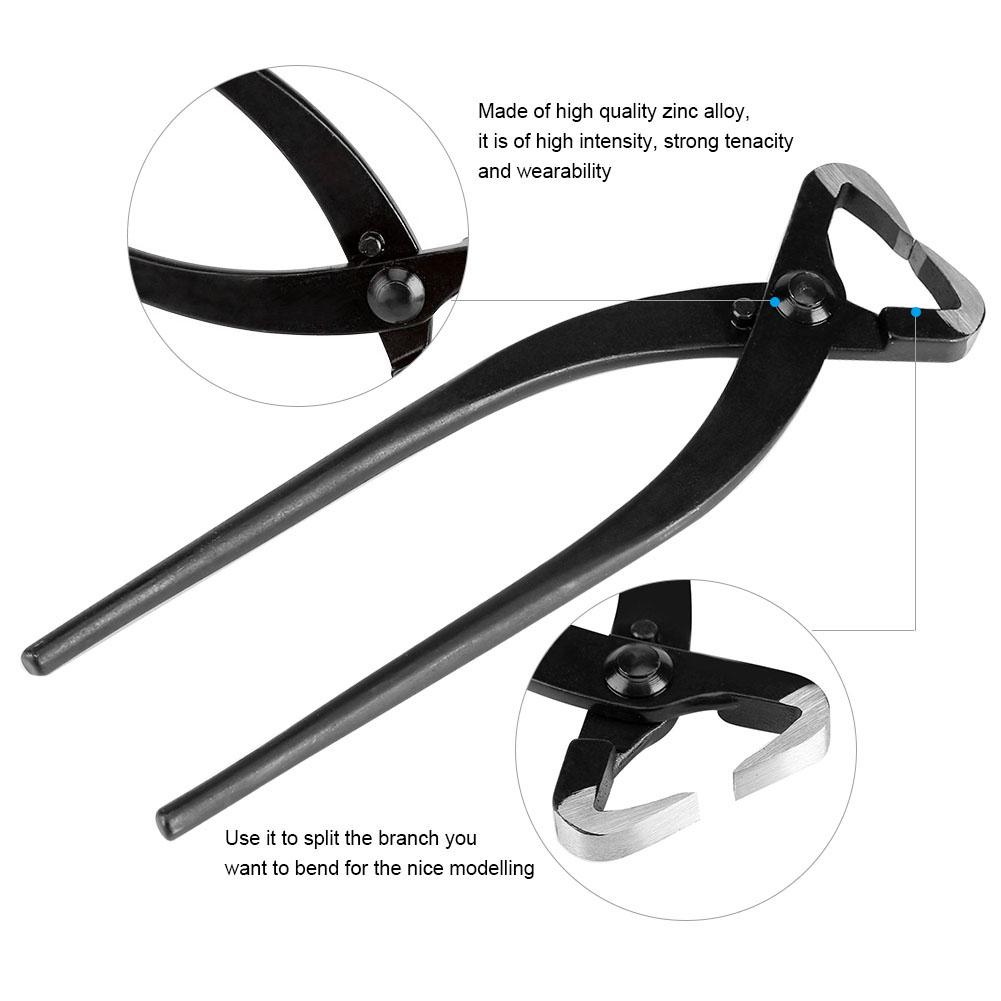 Manganese Steel Alloy Trunk Splitter with Ergonomic Handle Gardening Bonsai Tools