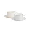 Wedgwood Geometric Platinum & Gold Cup & Saucer Set