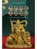 Brass Statue of Zhao Gongming Riding Tiger - God of Wealth, Five Roads Luck Attractor