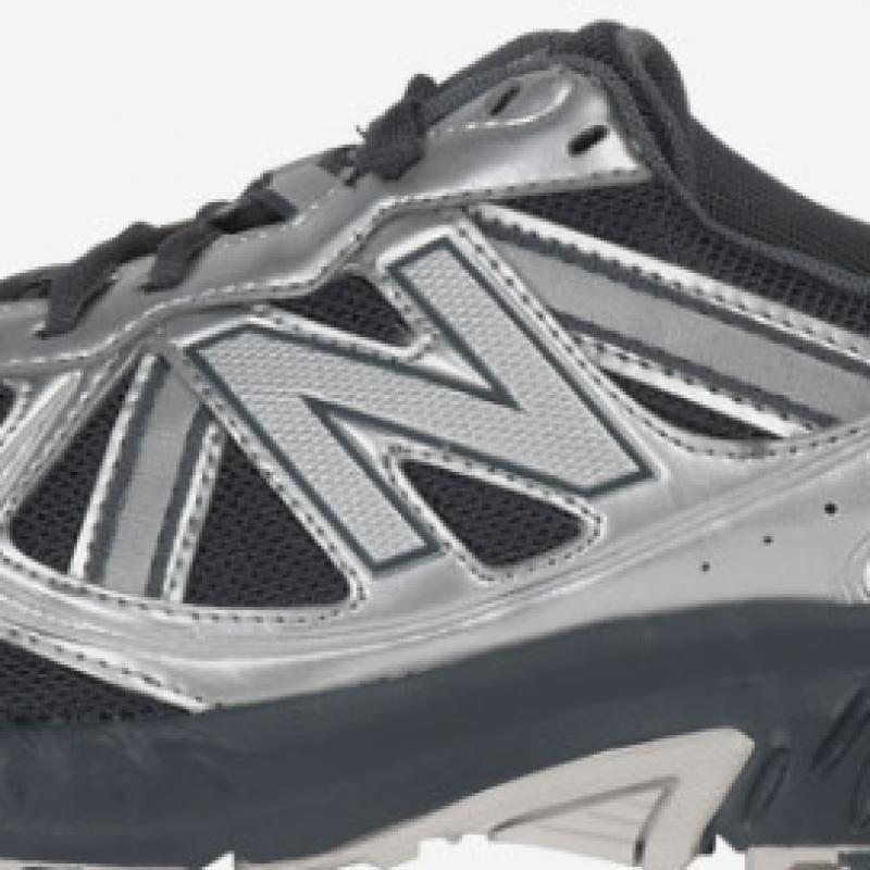New Balance Sneaker 410 Running Shoe Silver Black Mt410gs5