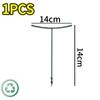1-16PCS Plastic Plant Support Pile Frame Greenhouse Arrangement Semicircle Fixed Rod Indoor Flower Plant Vine Climbing Bracket