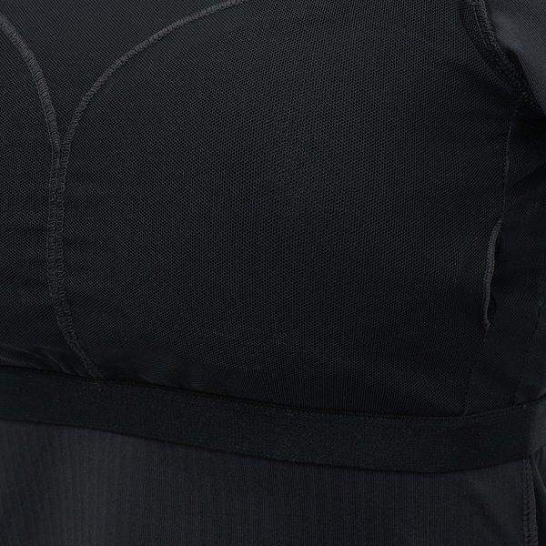 Fila BuilT In Cap coolIng Ribbed Crop T shirT